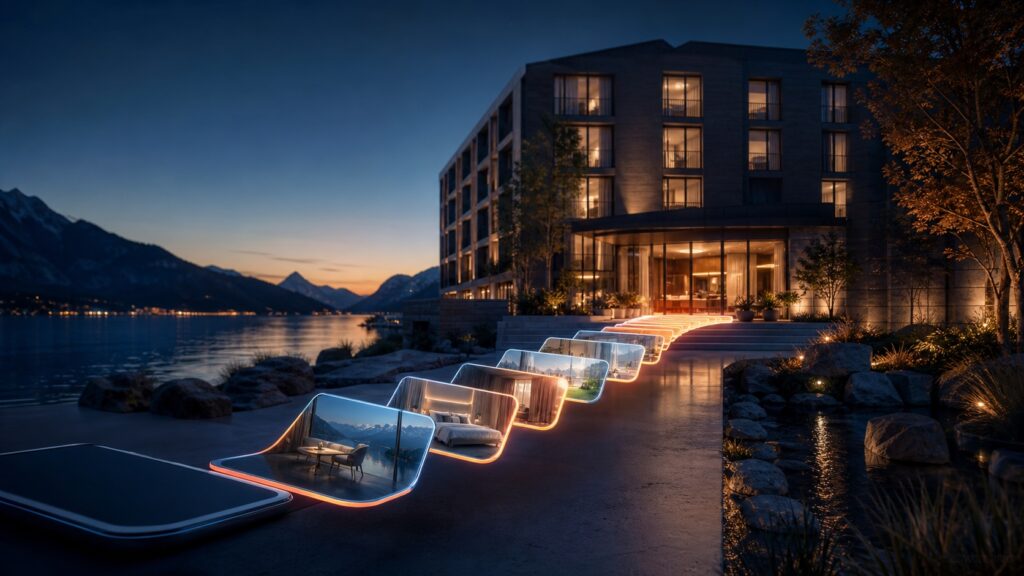 Swiss hotel connected to a seamless direct-booking journey