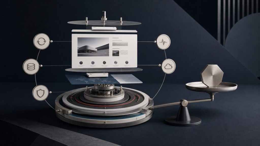 Precision website maintenance system balancing service scope and cost